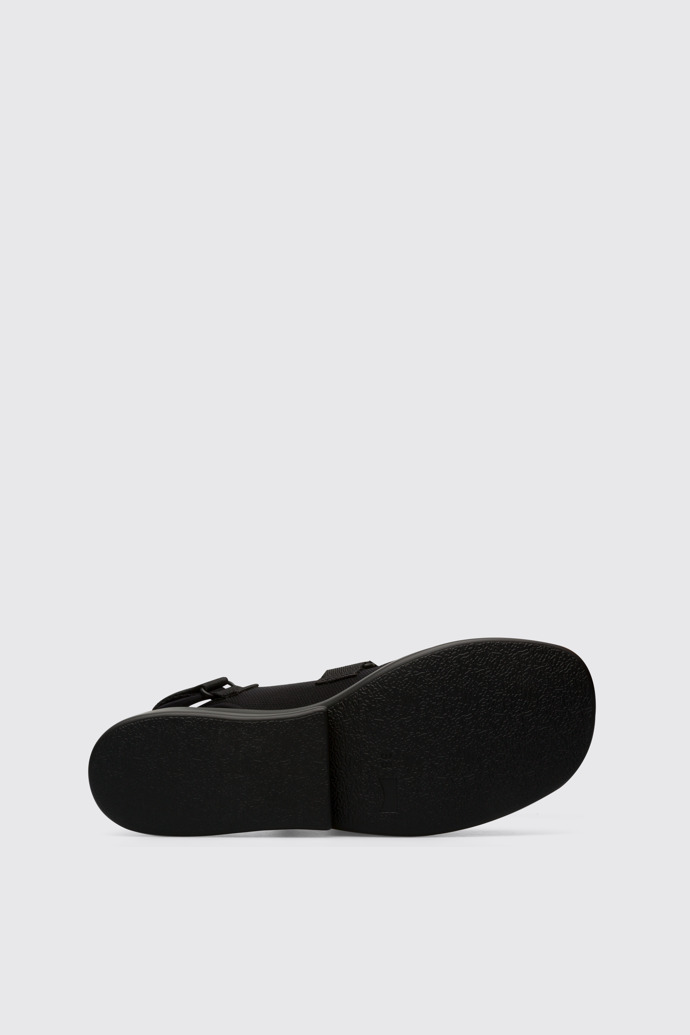 The sole of Kaah Black women's sandal