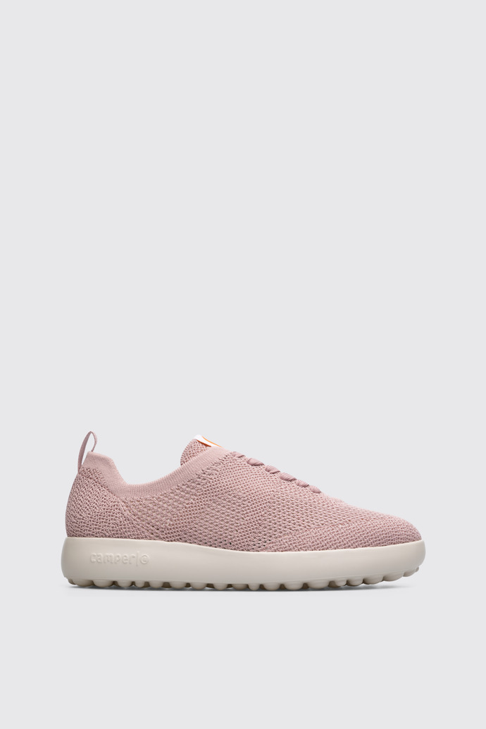 Side view of Pelotas XLite Pink sneaker for women