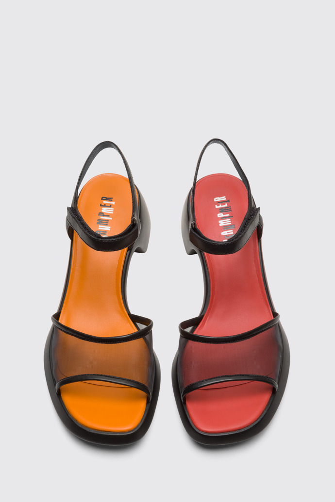 digtere Perseus leksikon Twins Black Sandals for Women - Spring/Summer collection - Camper USA