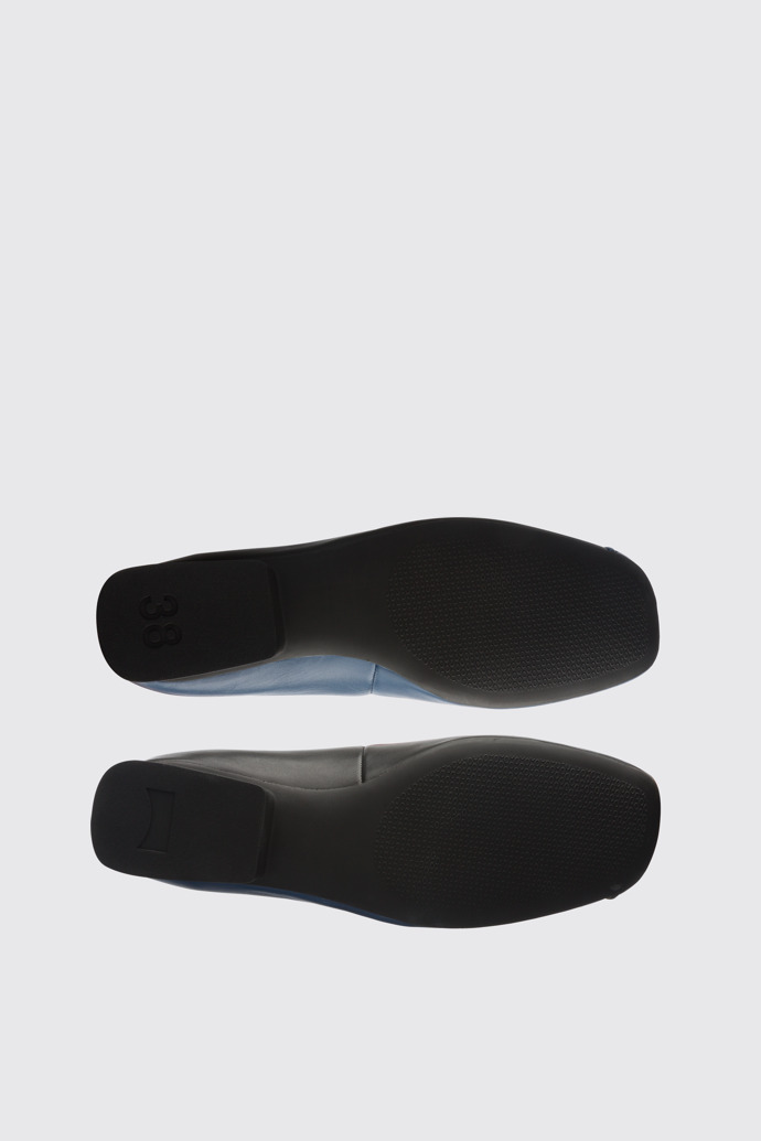 The sole of Twins Multi-colored women's ballerina shoe