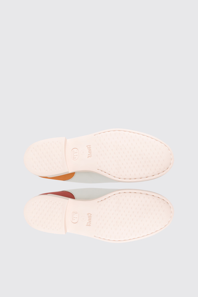 The sole of Twins Women's white TWINS sandal