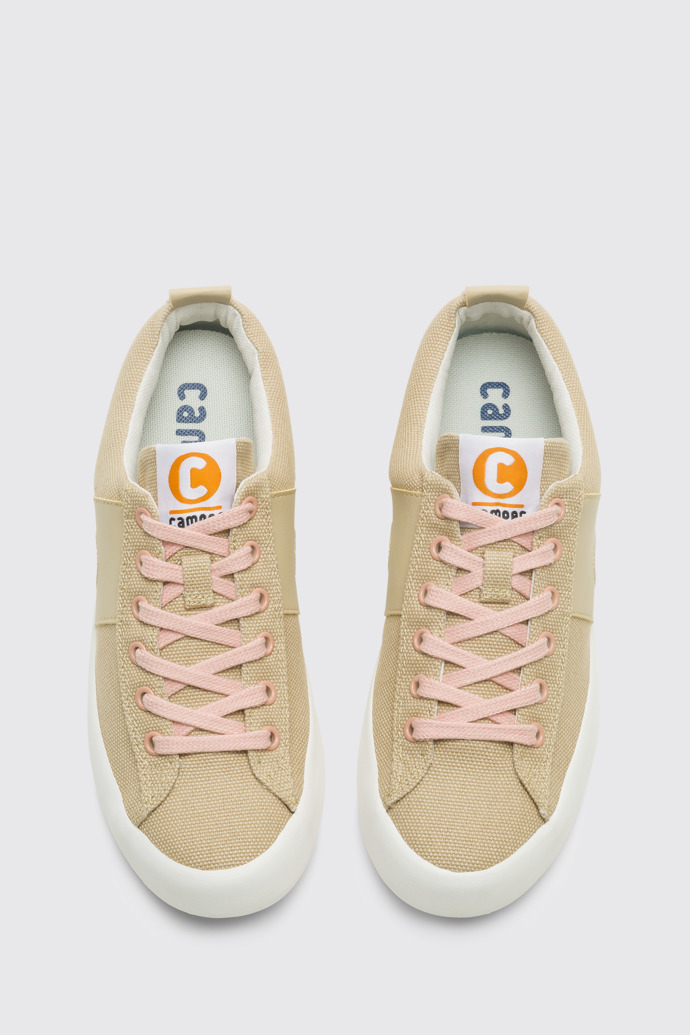 Imar Beige Sneakers for Women - Autumn/Winter collection - Camper USA