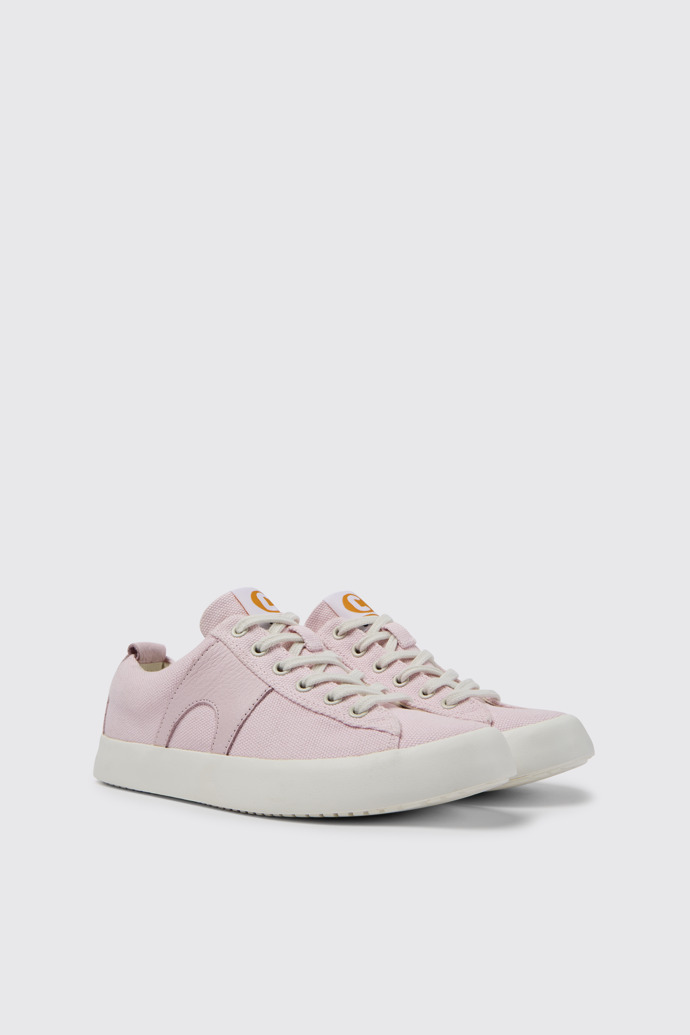 Front view of Imar Pink sneakers for women