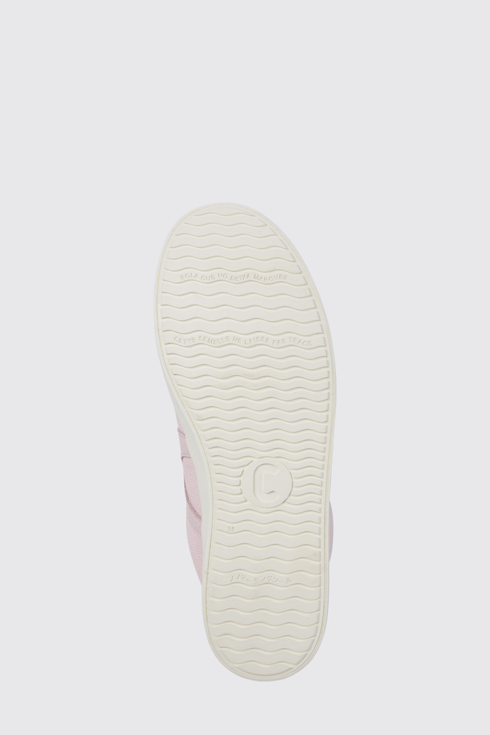 The sole of Imar Pink sneakers for women