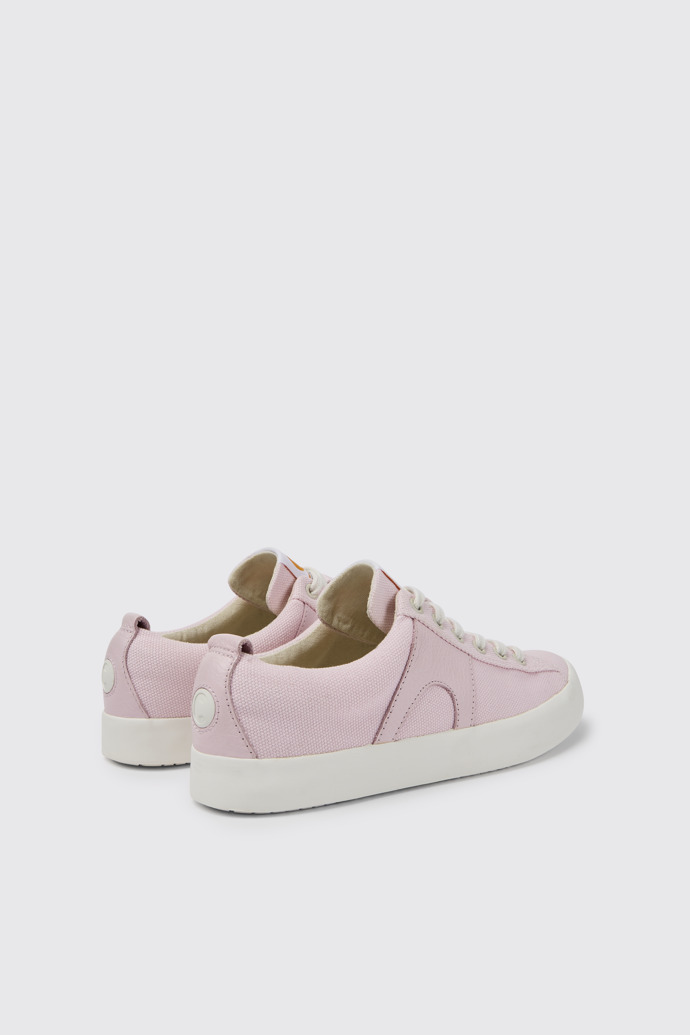 Back view of Imar Pink sneakers for women