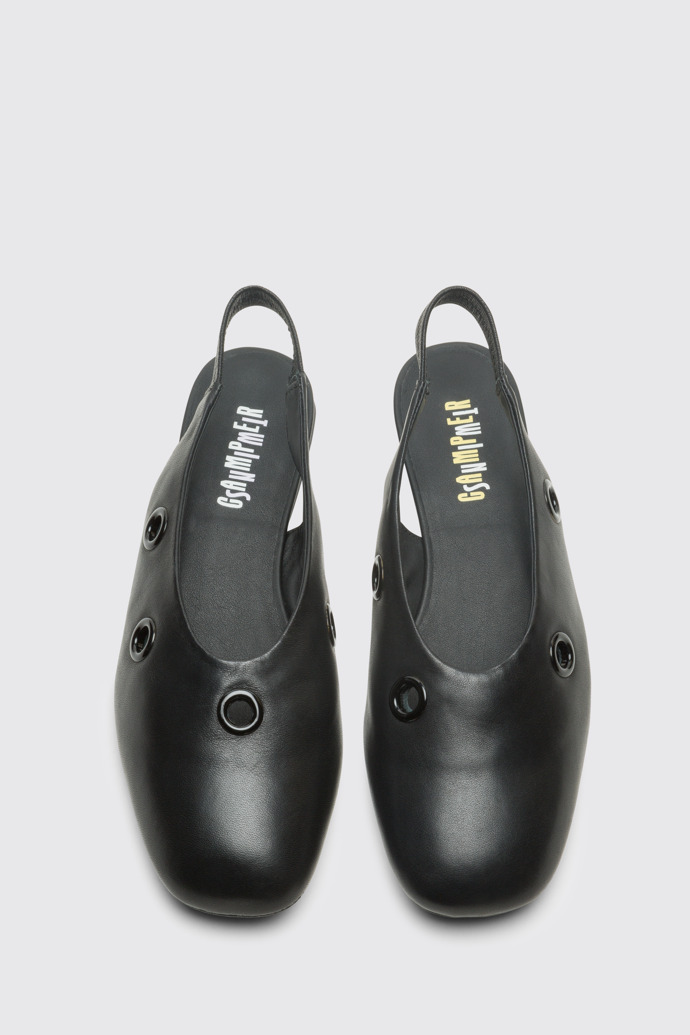 Overhead view of Twins TWINS black shoe for women