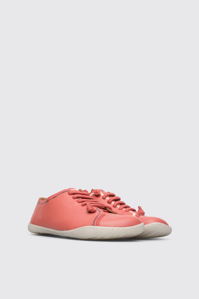 Image of Front view of Twins TWINS red casual shoe for women