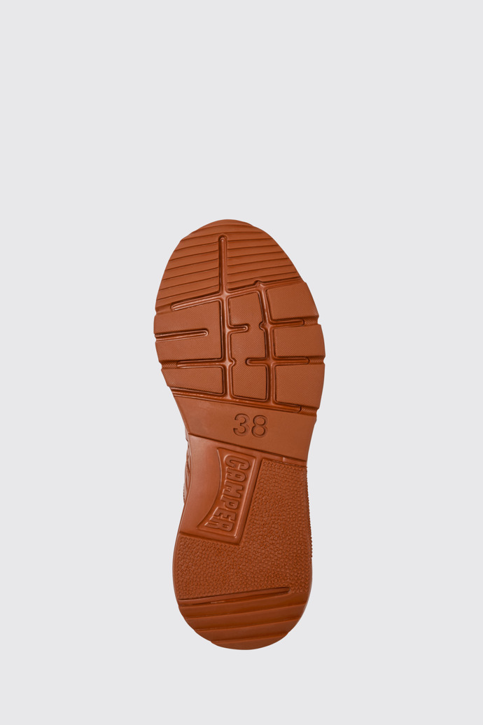 Drift Sneakers de piel rojas para mujer