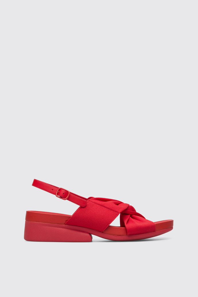 Minikaah Sandale rouge pour femme