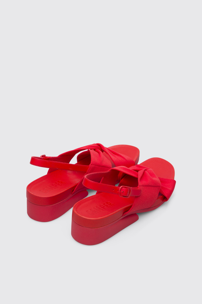 Minikaah Sandale rouge pour femme