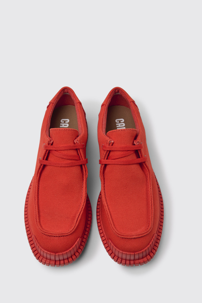 Pix Red recycled cotton shoes for women modelin üstten görünümü