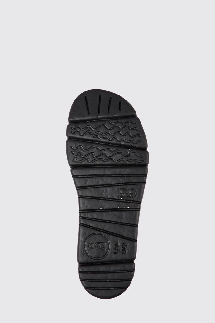 Oruga Up 棕色再生 PET 女款涼鞋鞋底