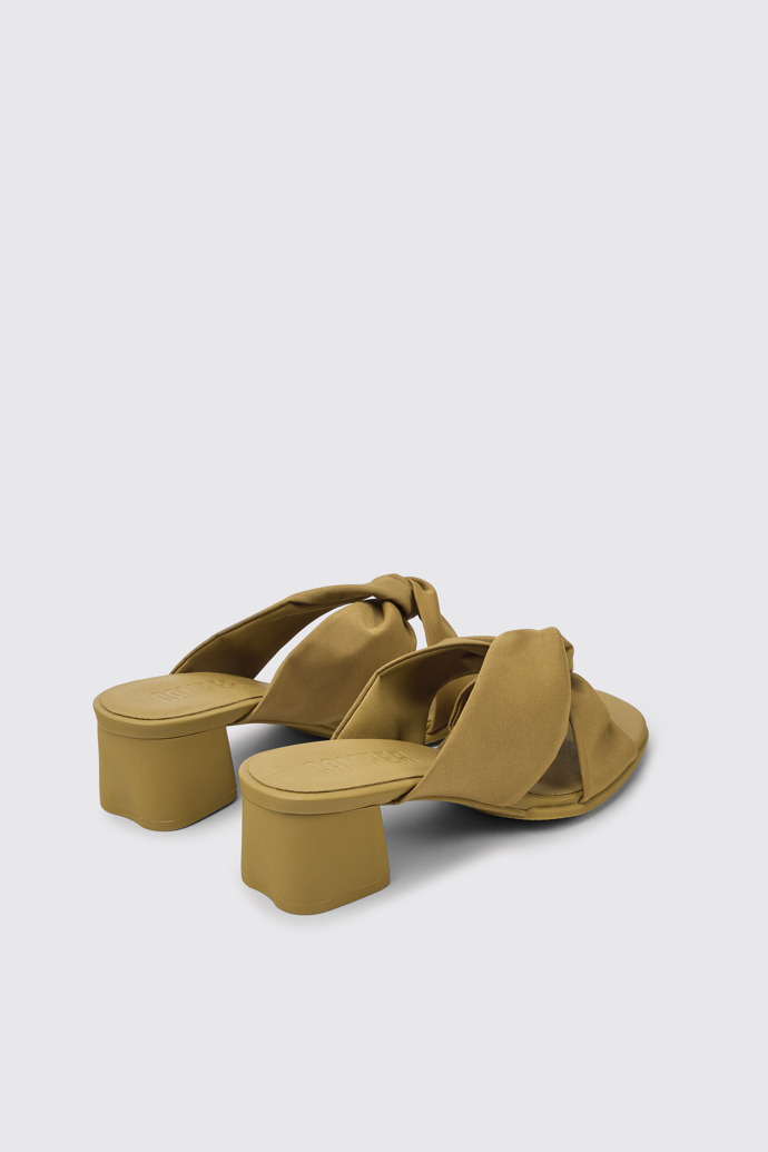 Back view of Katie Brown recycled PET sandals for women