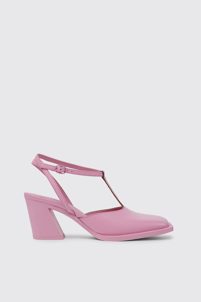 Karole Zapatos de piel con tira en forma de T para mujer