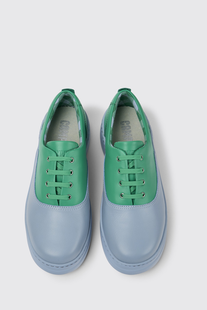 Runner Up ランナーアップ レザースニーカー レディース 詳細画像_フロント