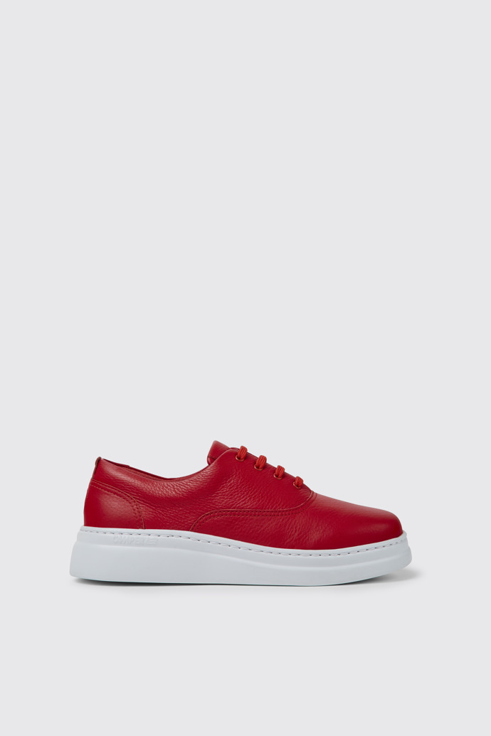 Runner Up Sneakers de piel rojas para mujer