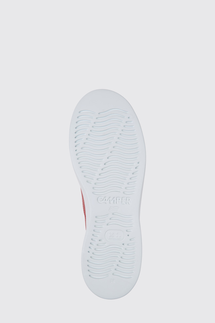 Runner Up Sneakers de piel rojas para mujer