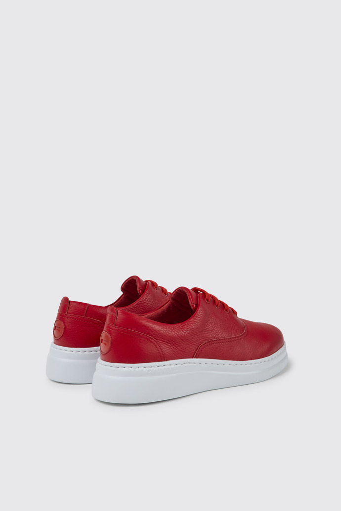 Runner Up Sneakers de piel rojas para mujer