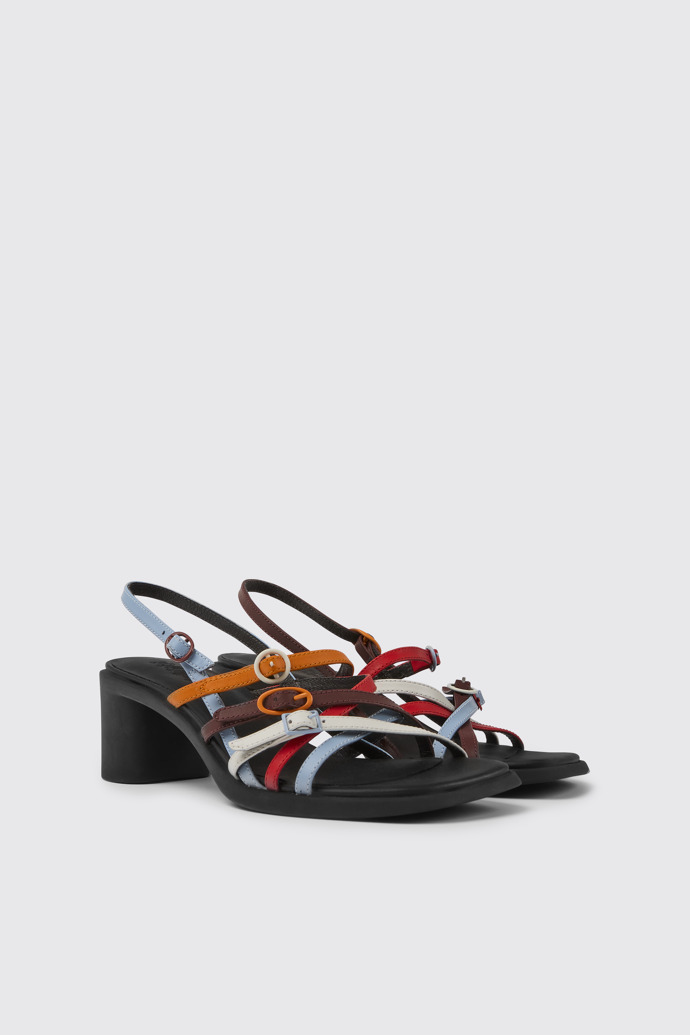 【美品✨】Camper IMAN TWINS フリンジ　マルチカラー　23cm Twins Multicolor Sandals for Women - Spring/Summer