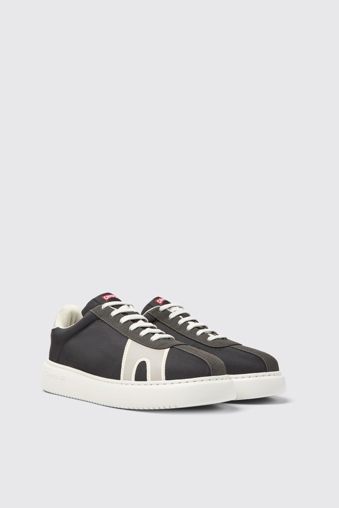 Front view of Runner K21 Black and grey sneakers for women