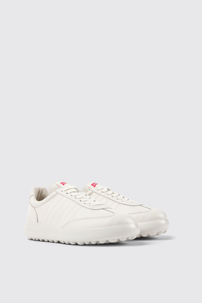 Pelotas XLite Witte leren damessneakers