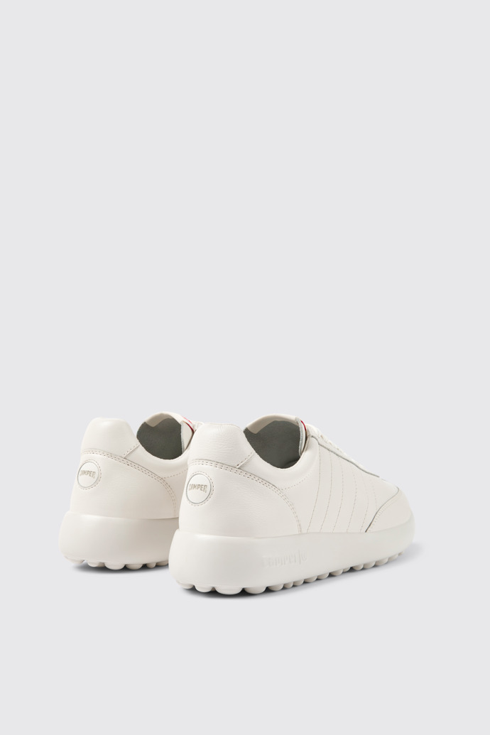 Pelotas XLite Witte leren damessneakers