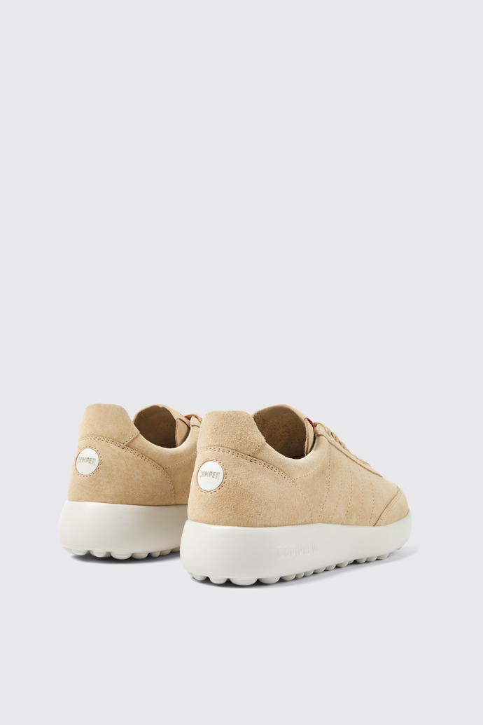 Pelotas XLite Beige nubuck sneakers for women arkadan görünümü
