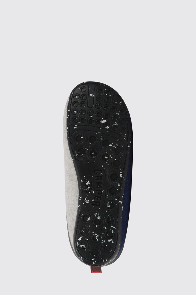 The sole of Twins Multicolored wool women’s slippers