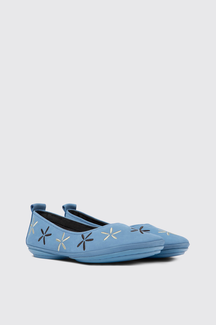 Twins Blue Ballerinas for Women - Fall/Winter collection - Camper ...