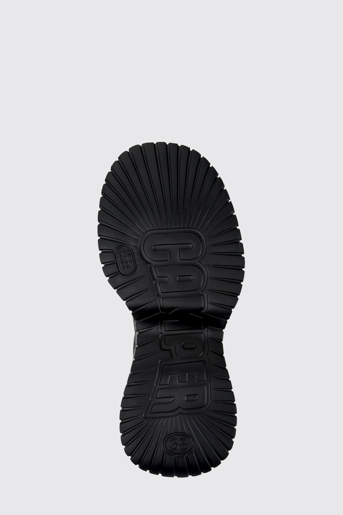 Pix BCN Chaussures en cuir noir pour femme.