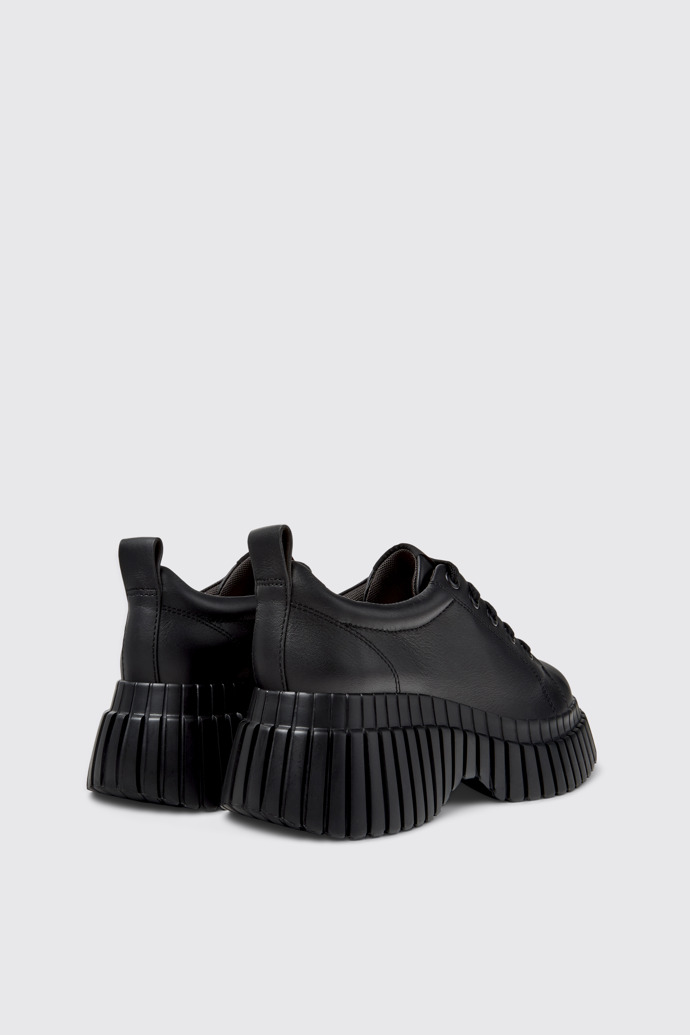 Pix BCN Chaussures en cuir noir pour femme.
