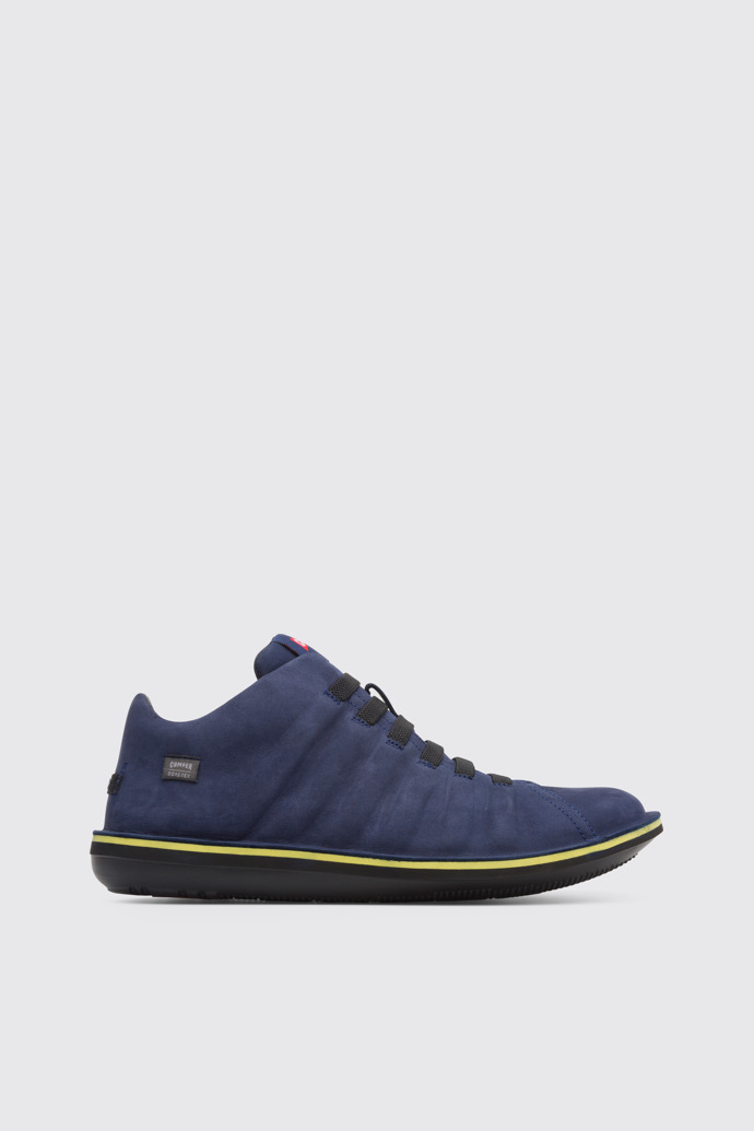 Side view of Beetle Blue Casual Shoes for Men