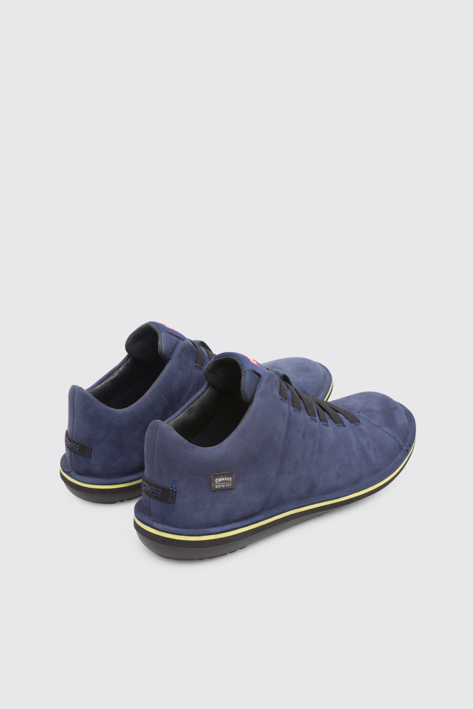 Back view of Beetle Blue Casual Shoes for Men