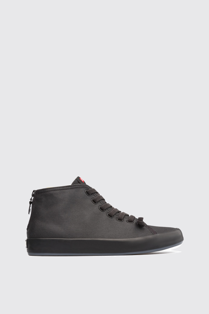 Side view of Andratx Black Sneakers for Men