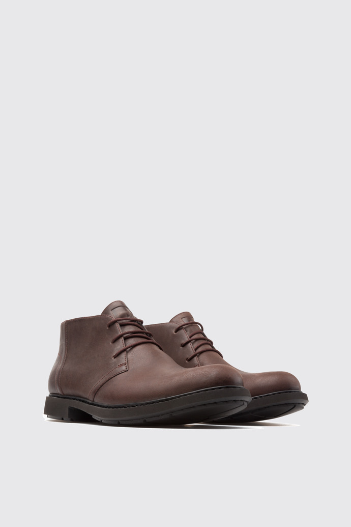 Front view of Neuman Brown Formal Shoes for Men