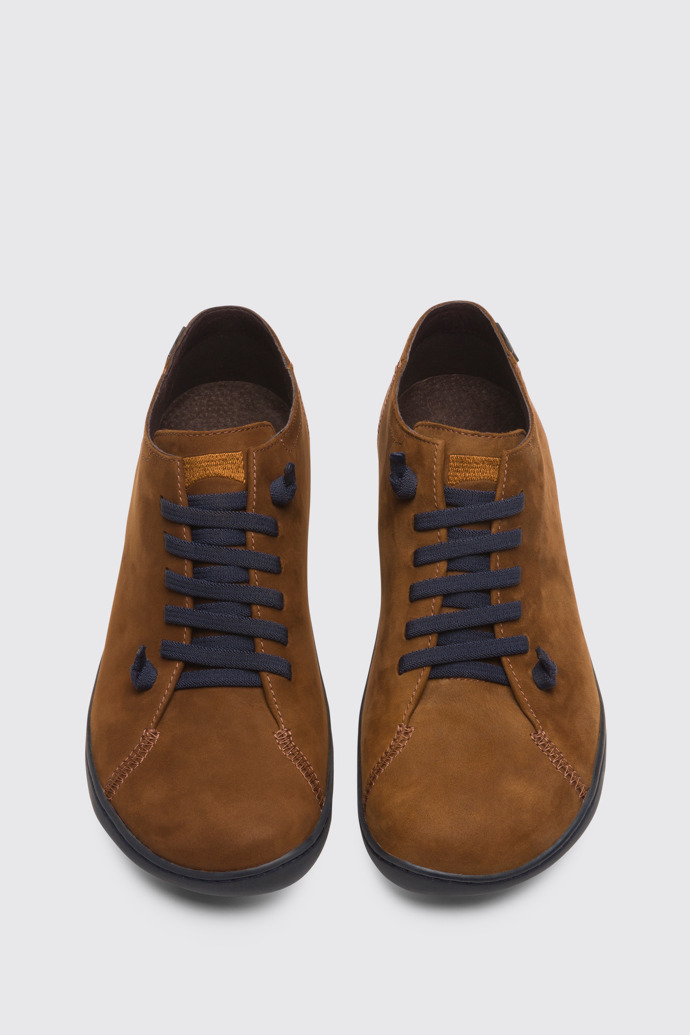 Overhead view of Peu Brown Casual Shoes for Men