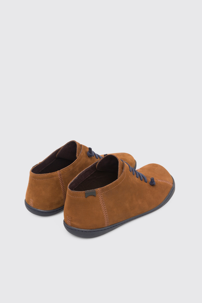 Back view of Peu Brown Casual Shoes for Men