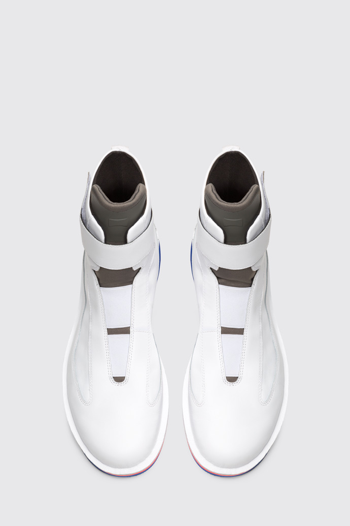 Overhead view of Rolling White Sneakers for Men