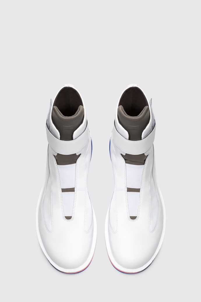 Overhead view of Rolling White Sneakers for Men