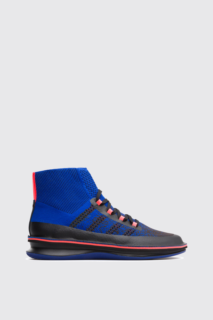 Side view of Rolling Multicolor Sneakers for Men