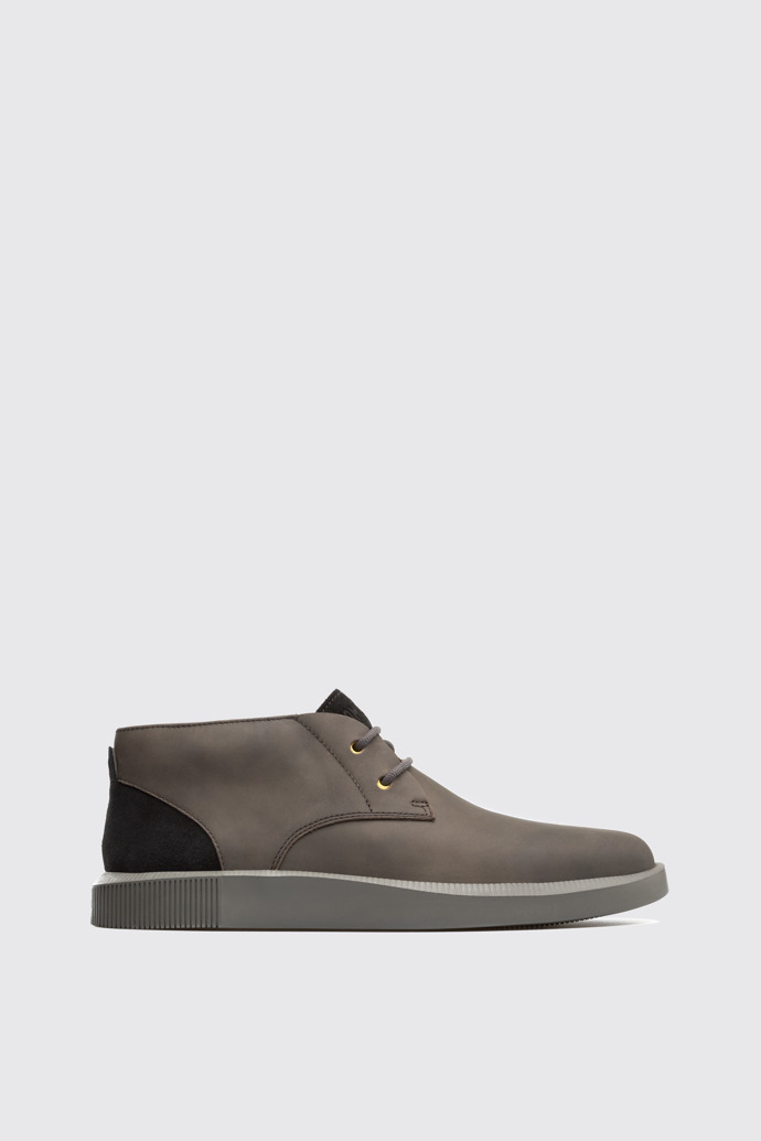 Side view of Bill Grey Ankle Boots for Men