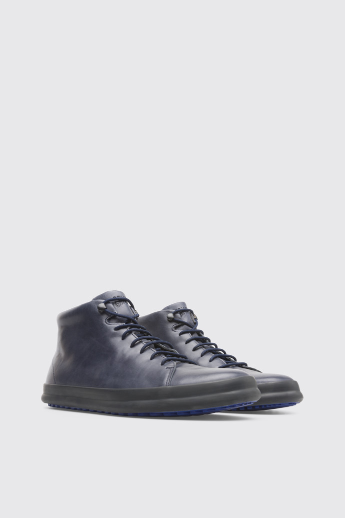 Chasis Blue Ankle Boots for Men - Fall/Winter collection - Camper USA