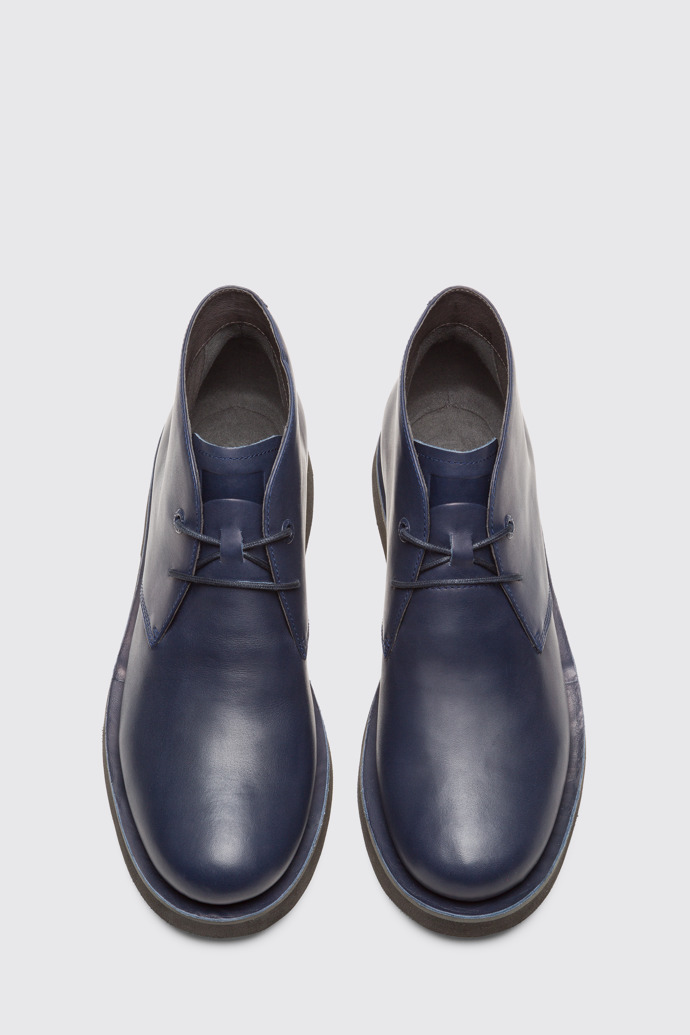 Overhead view of Tyre Blue Formal Shoes for Men