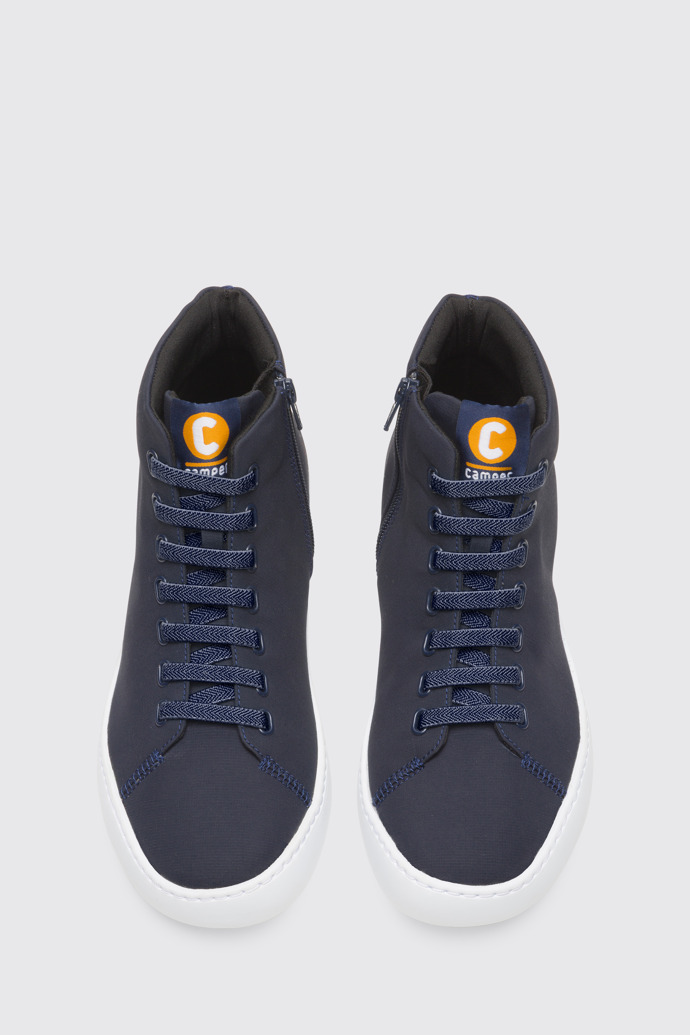 Overhead view of Peu Touring Blue Sneakers for Men