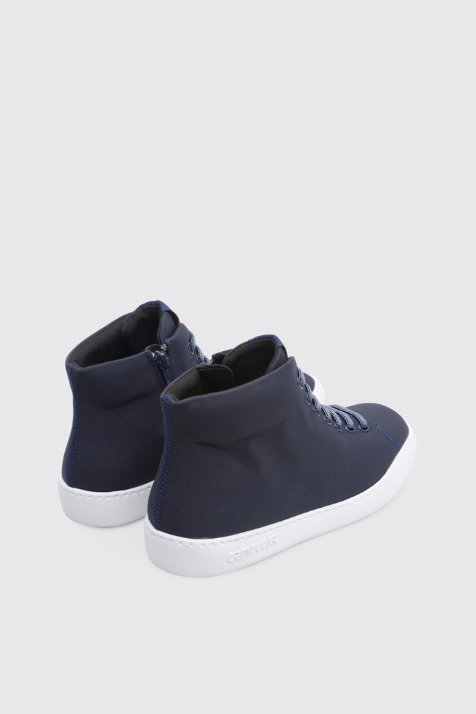 Back view of Peu Touring Blue Sneakers for Men