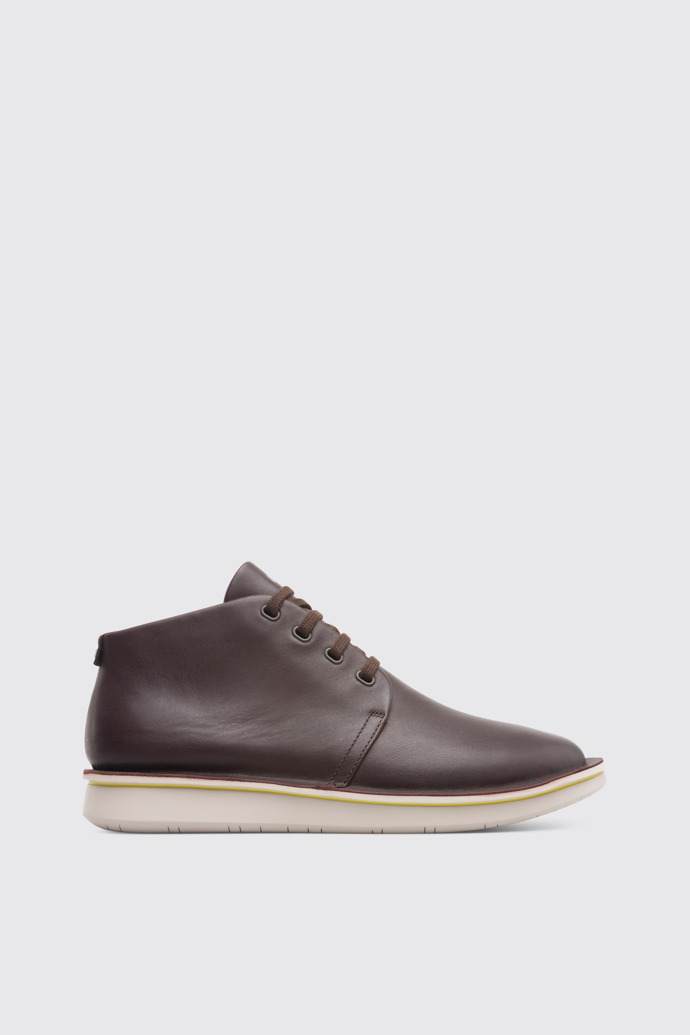 Side view of Formiga Brown Ankle Boots for Men