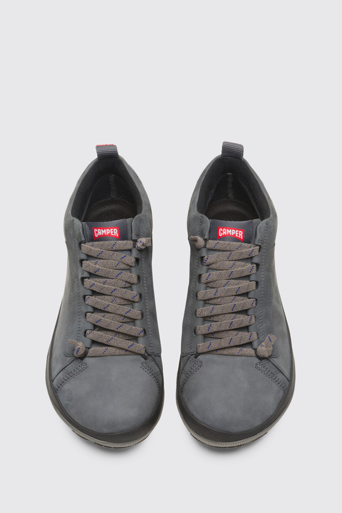 Overhead view of Peu Pista Grey Casual Shoes for Men