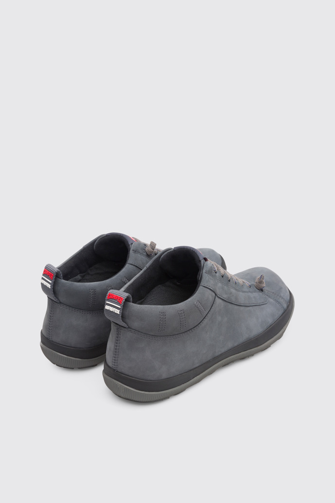 Back view of Peu Pista Grey Casual Shoes for Men