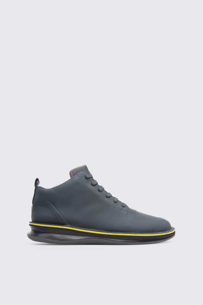 Side view of Rolling Grey Sneakers for Men