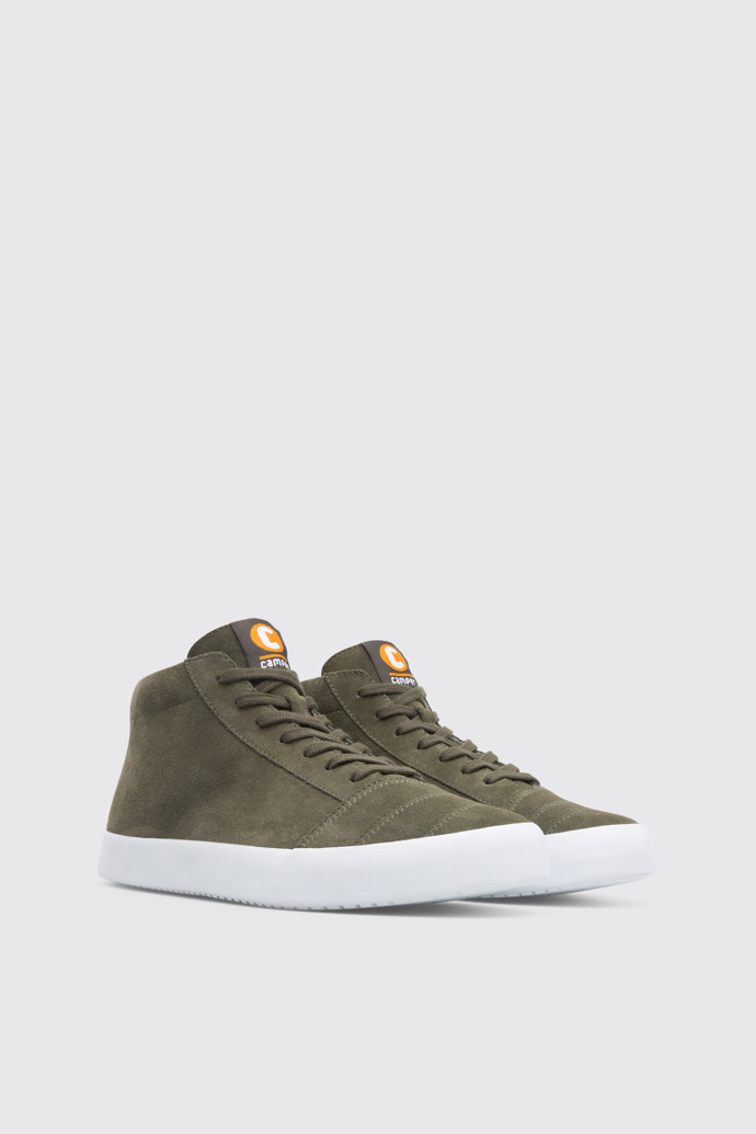 Front view of Imar Green Sneakers for Men